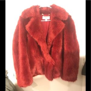 Faux Fur Michael Kors coat